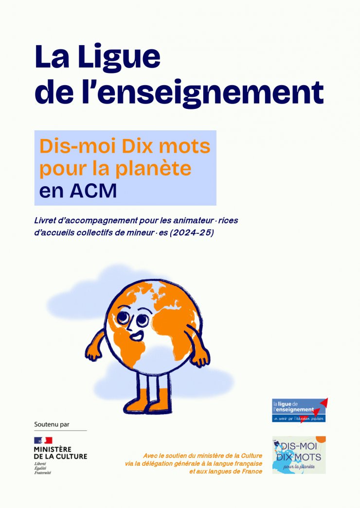 Dis-moi Dix mots pour la planète en ACM Dis-moi Dix mots pour la planète en ACM
